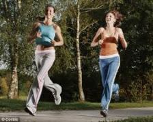 Ladies exercising