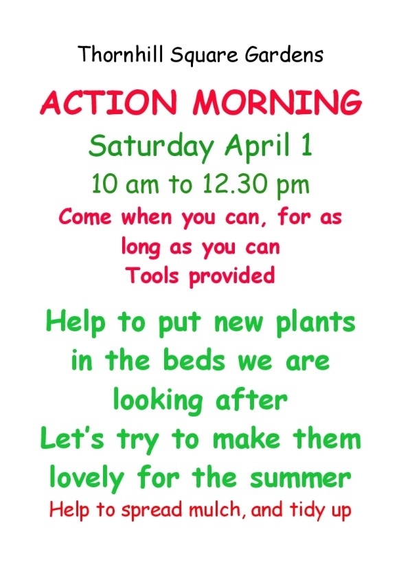 gardening morning poster 1 april 2017